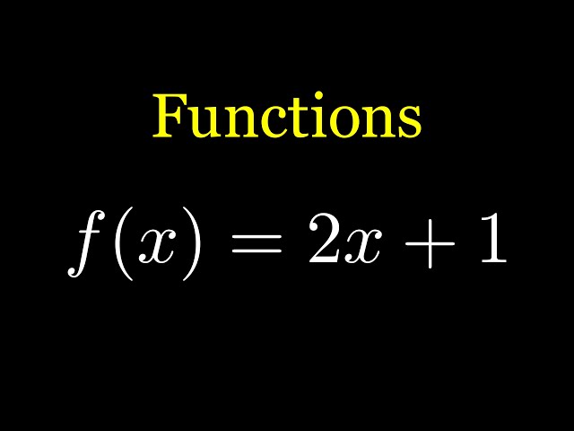 FUNCTIONS explained in 18 Minutes