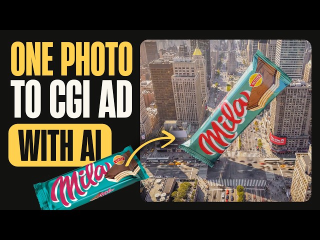 How to Make CGI-Style Ads With AI — Fast & Easy Workflow