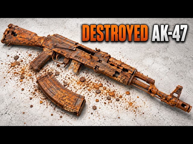 Extreme Rust Removal: Bringing a Dead AK-47 Back to Life