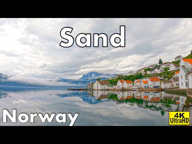 Gorgeous Places in Norway: Visit Sand in Suldal (4K)