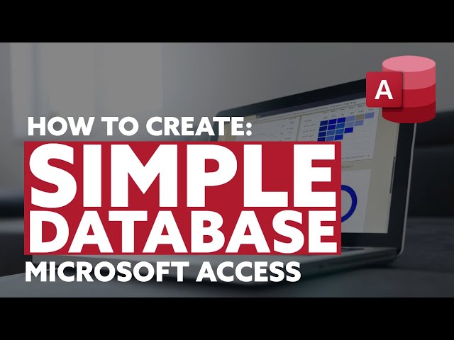 How to create a VERY SIMPLE CustomerStore Database (3 Tables with a Simple Query and Report)