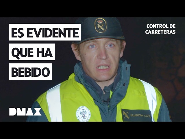 VUELCA EL COCHE e intenta irse a la FUGA | Control de Carreteras