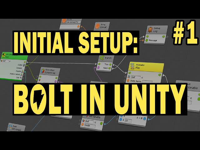 How to Setup BOLT Visual Scripting in Unity!?