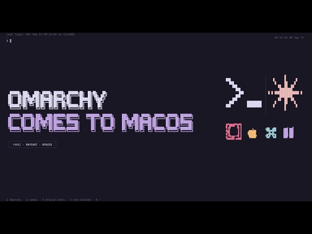 Omarchy Workflow on macOS