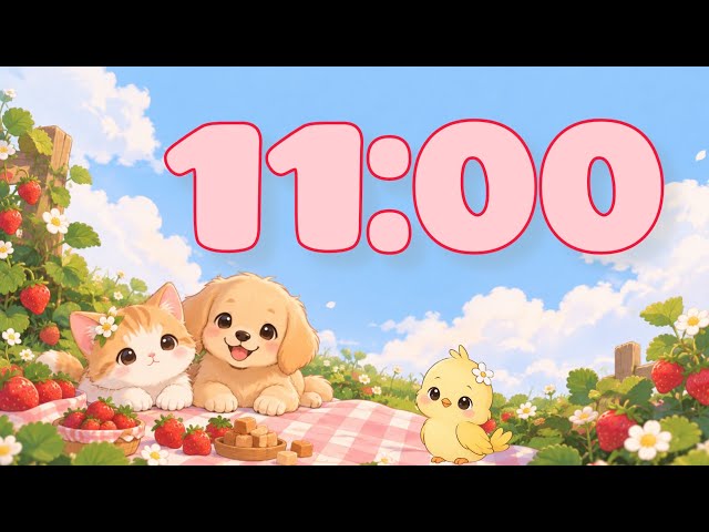 11 Minute Timer 😺 lofi music for study🎵