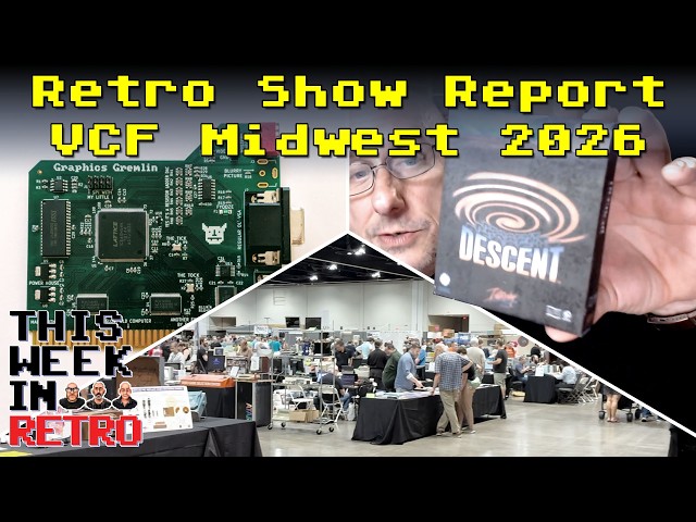 VCF Midwest + Hot Upgrade for DOS Computers - This Week In Retro 286