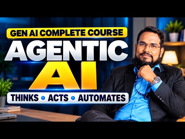 What is Agentic AI? AI Agents Explained | Generative AI, ML & Automation