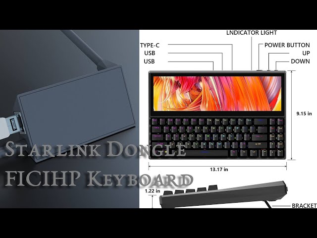 Unpacking EP05: Starlink Ethernet Dongle, FICIHP Keyboard with Screen