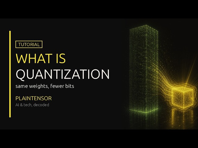 What Is Quantization? How a 70B Model Fits on a Laptop