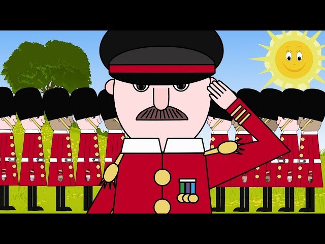 The Grand Old Duke of York! Nursery Rhyme for Babies and Toddlers from Sing and Learn.
