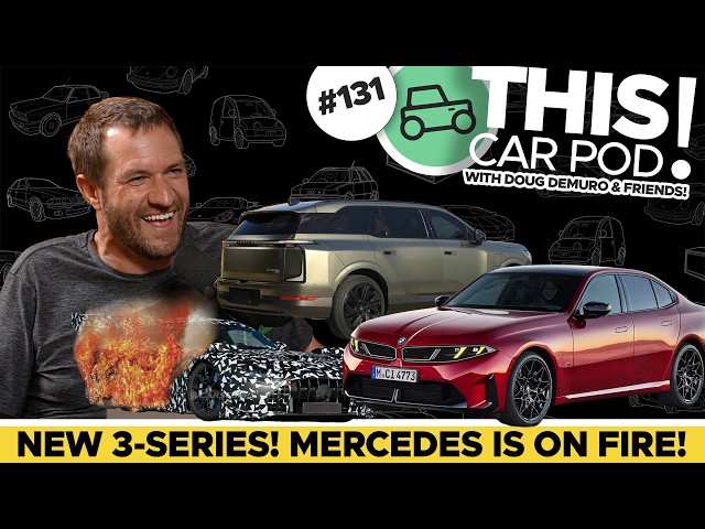 The New BMW 3 Series! AMG GT Prototype Fire! Fuel Economy Rollback? THIS CAR POD! EP131