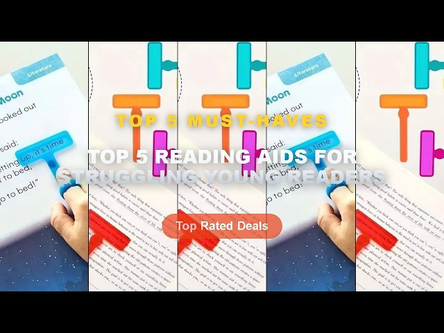 Best Top 5 Reading Aids For Struggling Young Readers on AliExpress | Review - Guided Reading Strips
