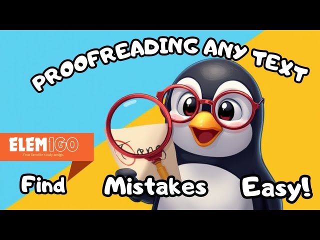 How to Proofread: A Simple Trick for Kids & Beginners | T-C-P-N-G