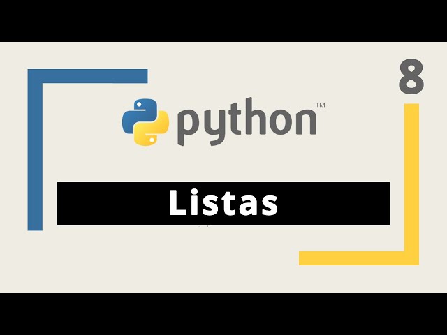 Python Course: 8. Lists