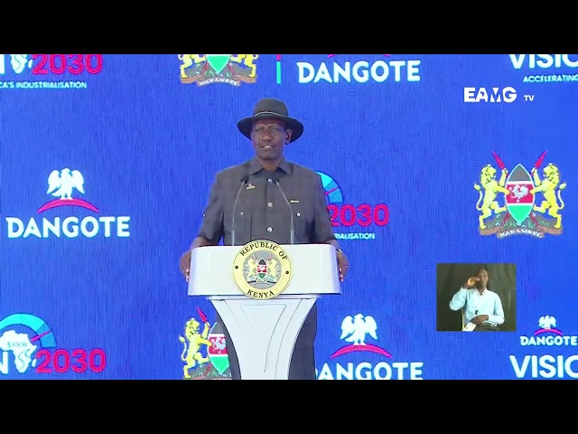 President Ruto demands results as Dangote refinery gets 40-month timeline