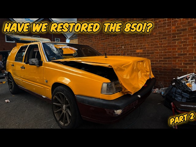 WE WRAPPED MY GRANDAD'S VOLVO 850 | HAVE WE MODERNISED A FUTURE CLASSIC?