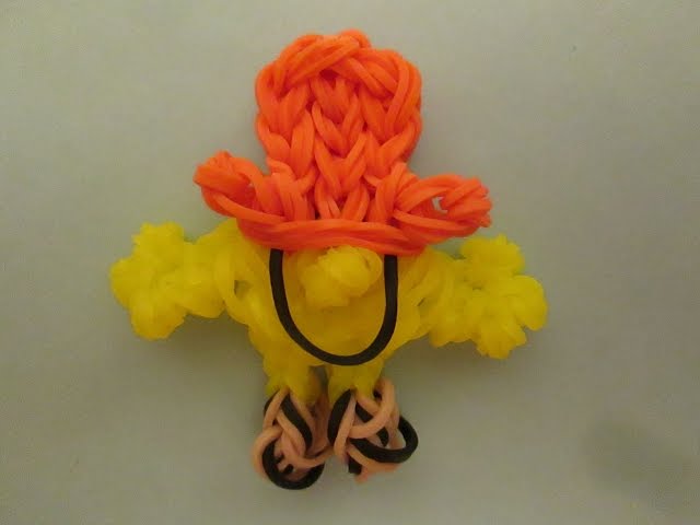 Rainbow Loom Mr. Silly Charm from the Mr. Men Books and Show.