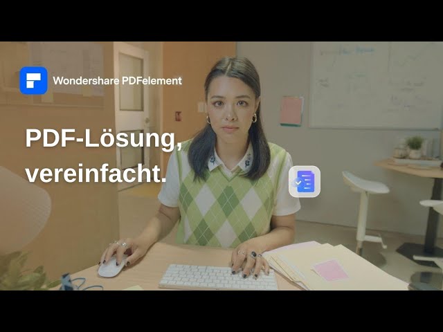 PDF-Lösung, vereinfacht | Wondershare PDFelement 9