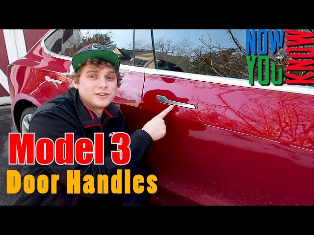 Tesla Model 3 Door Handles