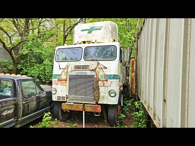 Cabover Semi Truck Sitting a "FEW YEARS" Will It Run? NNKH 