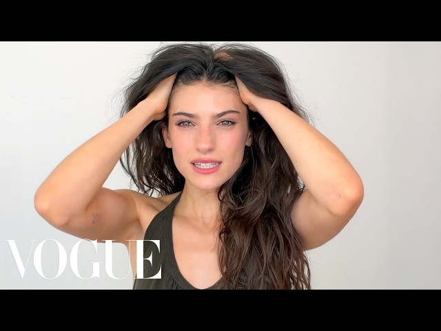 Sterling Point Star Ella Rubin’s Wavy Hair Routine | Beauty Secrets | Vogue