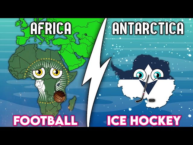 Most Popular Sport of Every Continent 🌍⚽