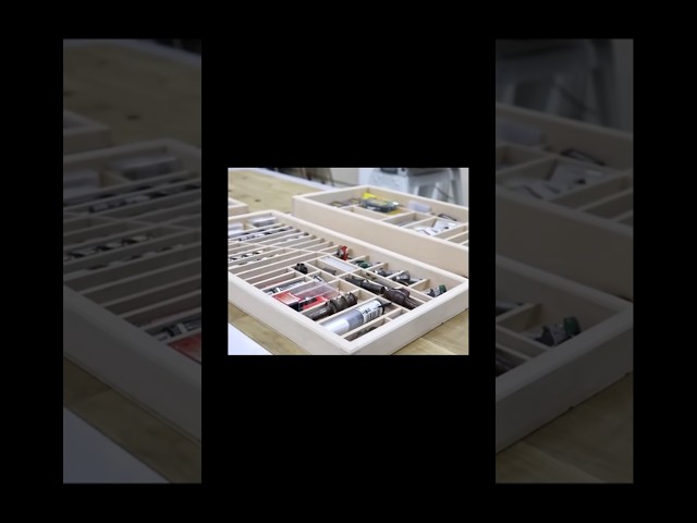 Perfect Workshop Organization! #woodworking #diy #woodscraft