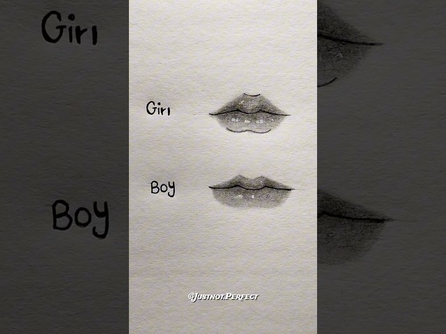 How to draw lips 👄✨ #drawing #howtodraw #art #anime #tutorial #shorts