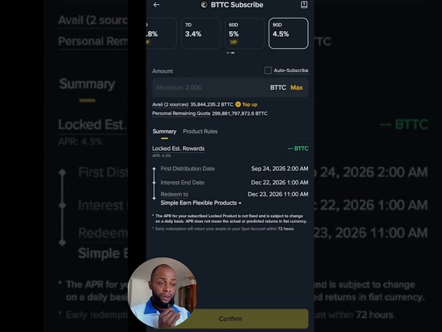 How to lockup your crypto on binance to earn reward as a beginner 3
