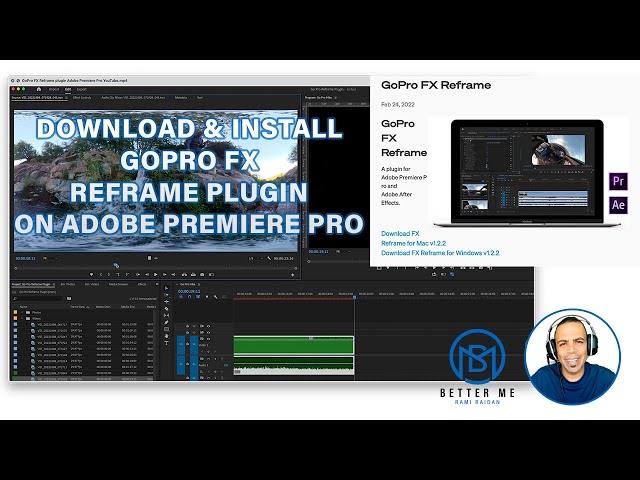 GoPro FX Reframe Plugin Tutorial for Adobe Premiere Pro: Install, Keyframe, and Export in 1080P