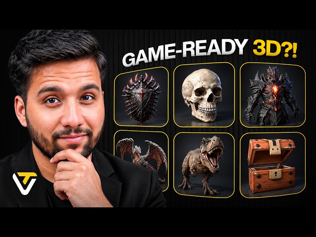 Is This the Best AI Tool for Game Assets? | Tripo Smart Mesh P2.0