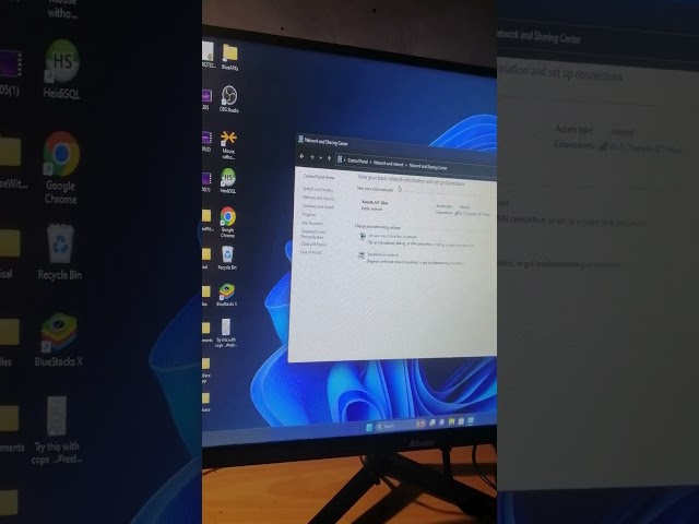How to find your mac address and ip address on your PC  #macaddress #ipaddress #controlpanel #pc