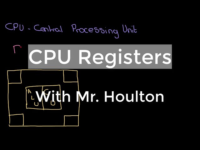 1.1.1 Common CPU Components - Revise GCSE Computer Science