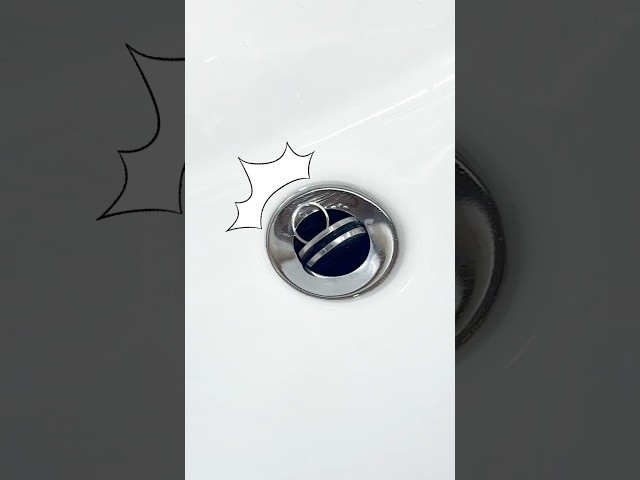 That sinking feeling when your ring rolls into the sink drain.