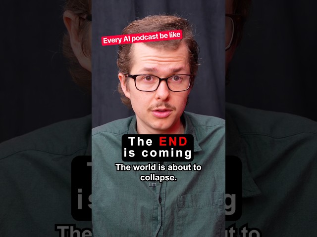 Every AI podcast be like 😳🤖😂 #shorts #funny #comedy #technology #artificialintelligence #ai