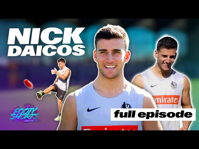 "Had enough of me waving around a Carlton flag" 😂 Nick Daicos SPECIAL 💥 | Footy Shorts | Ep.7