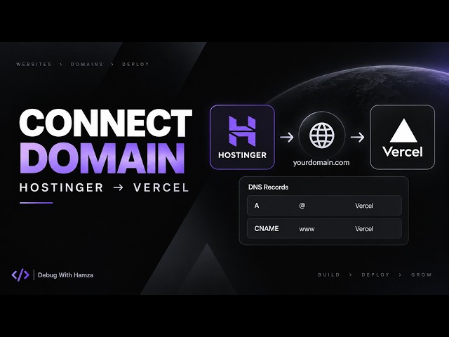 How to Connect a Hostinger Domain to Vercel