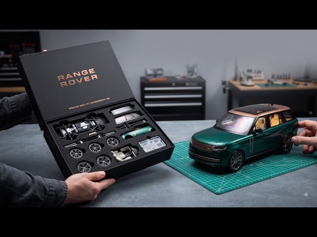 Building a WORKING Mini Range Rover Autobiography! 🚙 (Air Suspension ASMR)