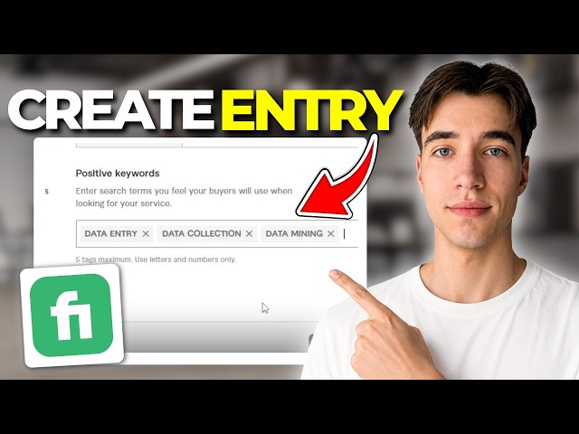 How To Create A Fiverr Gig For Data Entry (Tutorial 2026)