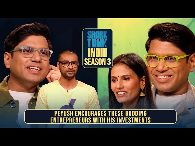 Shark Peyush ने इन Pitchers' को दिए Incredible Offers | Shark Tank India S3 | Compilation