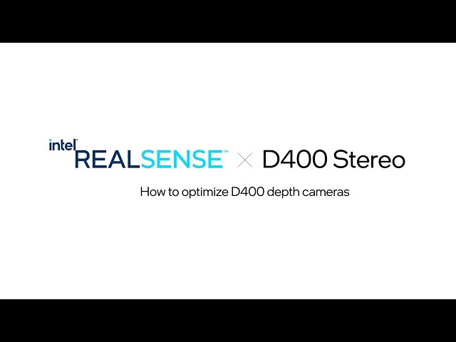 How to optimize D400 depth cameras