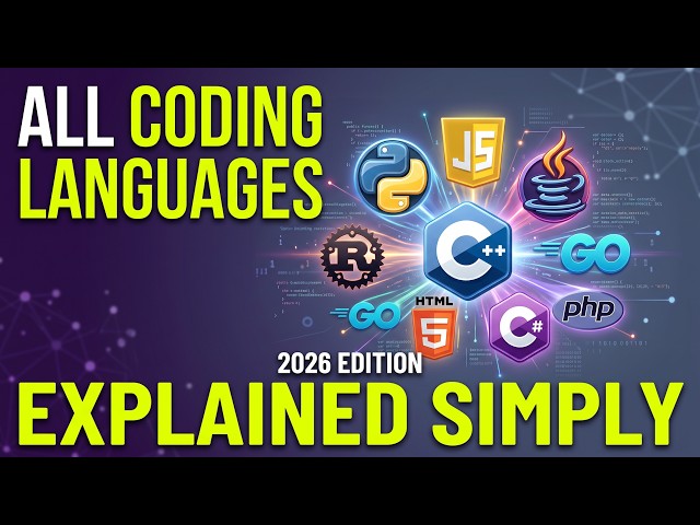 Explained Every Major Programming Language in 7 Minutes