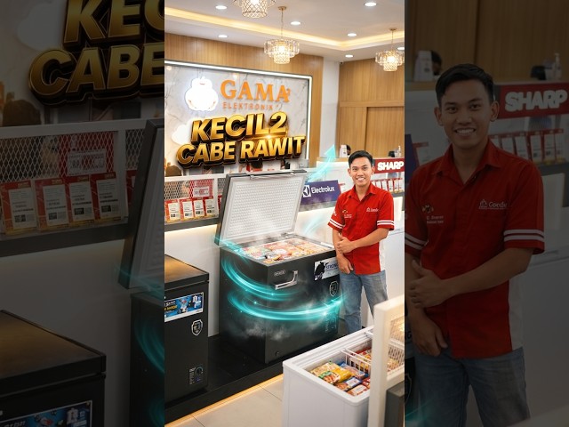 KECIL2 CABE RAWIT❗ Ini Freezer BOX/Cheese Freezer Paling Hemat Listrik, Hemat Tempat, & Cepet Dingin