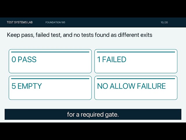 Google Cloud Build: Plan Tests for the Same Container Image