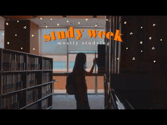 🌾 a study week  🌾 | chrlene