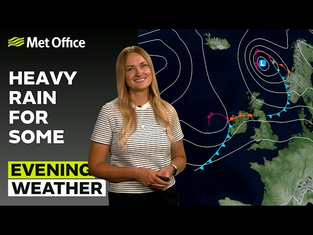 01/09/2026 - Damp night for many - Evening Weather Forecast UK - Met Office Weather