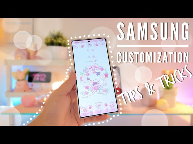 '*•.¸♡ samsung customization TIPS & TRICKS | S25 Ultra ♡¸.•*'