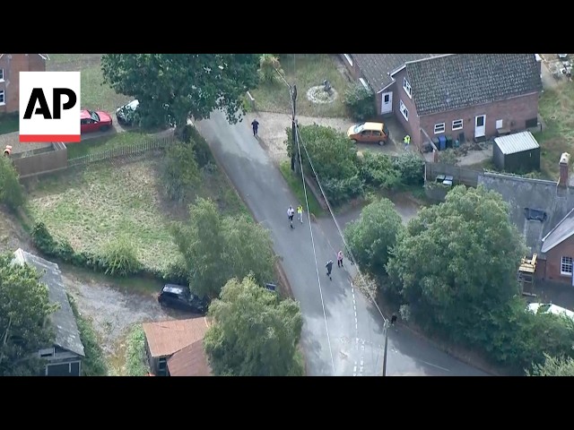 Residents search for a missing 3-year-old autistic boy in Brantham, Suffolk