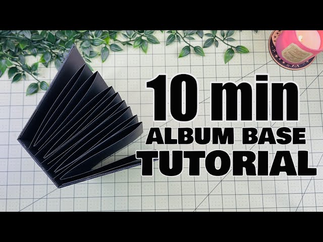 Mini Album in 10 minutes!! TUTORIAL
