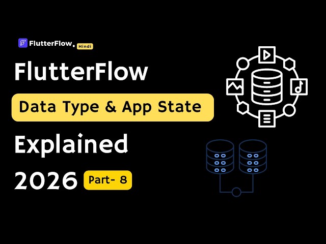 Flutterflow Tutorial For Beginners 2026 | Data Schema, Enums & App State Complete Guide!